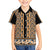 New Zealand Maori Niho Taniwha Family Matching Tank Maxi Dress and Hawaiian Shirt Karaka Mangopare and Puhoro Pattern