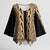 New Zealand Maori Niho Taniwha Kimono Sleeve Blouse Karaka Mangopare and Puhoro Pattern - Polynesian Pride