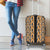 New Zealand Maori Niho Taniwha Luggage Cover Karaka Mangopare and Puhoro Pattern