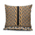 New Zealand Maori Niho Taniwha Pillow Cover Karaka Mangopare and Puhoro Pattern - Polynesian Pride