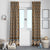 New Zealand Maori Niho Taniwha Window Curtain Karaka Mangopare and Puhoro Pattern