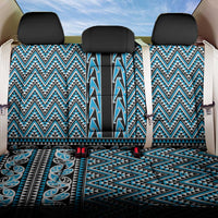 New Zealand Maori Niho Taniwha Back Car Seat Cover Kikorangi Mangopare and Puhoro Pattern
