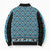 New Zealand Maori Niho Taniwha Bomber Puffer Jacket Kikorangi Mangopare and Puhoro Pattern - Polynesian Pride