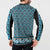 New Zealand Maori Niho Taniwha Button Sweatshirt Kikorangi Mangopare and Puhoro Pattern