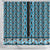 New Zealand Maori Niho Taniwha Shower Curtain Kikorangi Mangopare and Puhoro Pattern