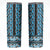 New Zealand Maori Niho Taniwha Skinny Tumbler Kikorangi Mangopare and Puhoro Pattern