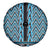 New Zealand Maori Niho Taniwha Spare Tire Cover Kikorangi Mangopare and Puhoro Pattern
