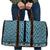 New Zealand Maori Niho Taniwha Travel Bag Kikorangi Mangopare and Puhoro Pattern - Polynesian Pride