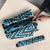 New Zealand Maori Niho Taniwha Umbrella Kikorangi Mangopare and Puhoro Pattern - Polynesian Pride