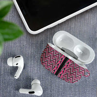 New Zealand Maori Niho Taniwha AirPods Case Mawhero Mangopare and Puhoro Pattern - Polynesian Pride