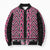 New Zealand Maori Niho Taniwha Bomber Puffer Jacket Mawhero Mangopare and Puhoro Pattern - Polynesian Pride