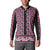New Zealand Maori Niho Taniwha Button Sweatshirt Mawhero Mangopare and Puhoro Pattern