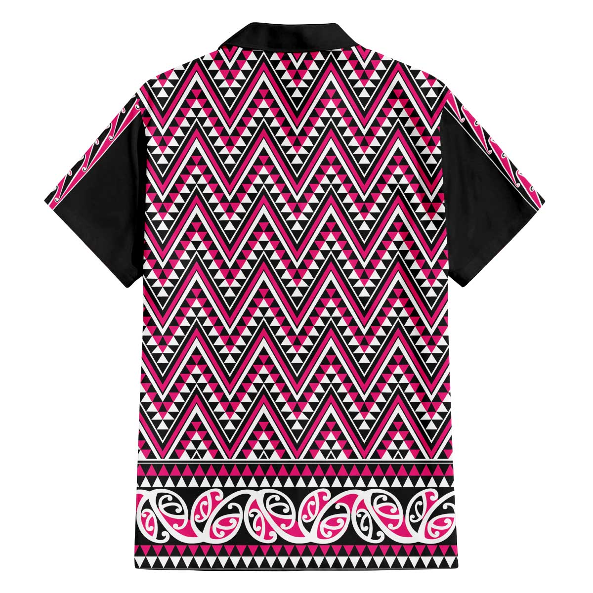 New Zealand Maori Niho Taniwha Family Matching Off The Shoulder Long Sleeve Dress and Hawaiian Shirt Mawhero Mangopare and Puhoro Pattern