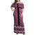 New Zealand Maori Niho Taniwha Family Matching Off Shoulder Maxi Dress and Hawaiian Shirt Mawhero Mangopare and Puhoro Pattern