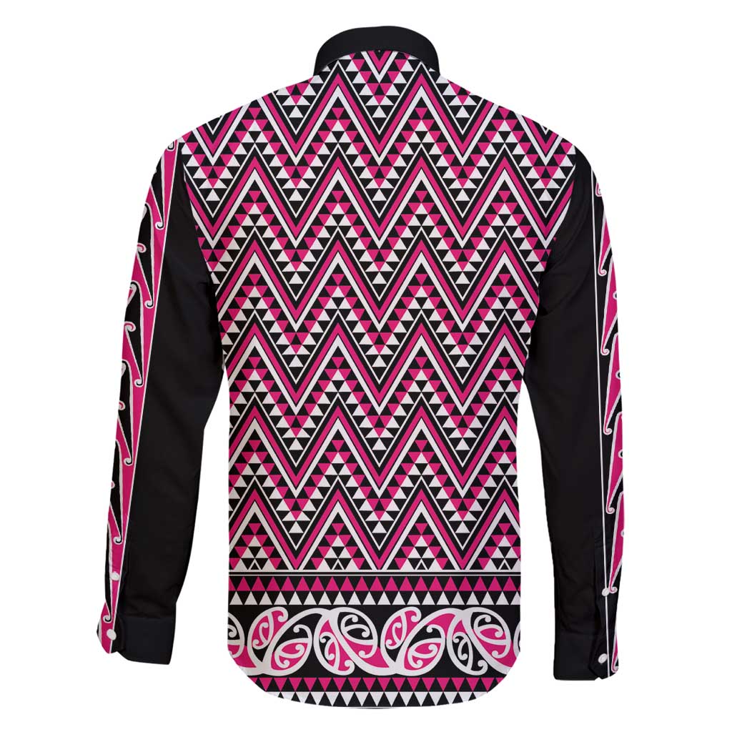 New Zealand Maori Niho Taniwha Family Matching Off Shoulder Short Dress and Hawaiian Shirt Mawhero Mangopare and Puhoro Pattern LT9 - Polynesian Pride