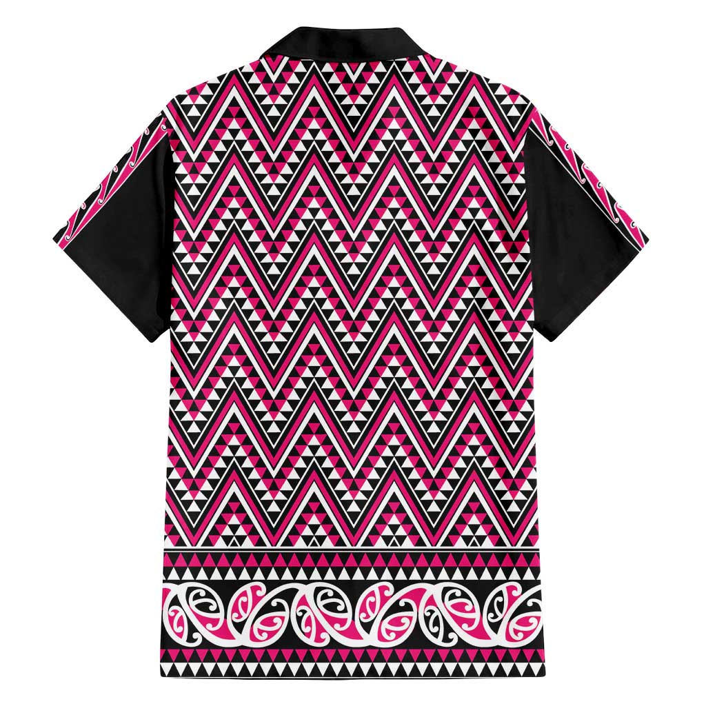 New Zealand Maori Niho Taniwha Family Matching Puletasi and Hawaiian Shirt Mawhero Mangopare and Puhoro Pattern LT9 - Polynesian Pride