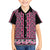 New Zealand Maori Niho Taniwha Family Matching Tank Maxi Dress and Hawaiian Shirt Mawhero Mangopare and Puhoro Pattern