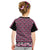 New Zealand Maori Niho Taniwha Kid T Shirt Mawhero Mangopare and Puhoro Pattern