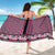 New Zealand Maori Niho Taniwha Sarong Mawhero Mangopare and Puhoro Pattern