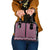 New Zealand Maori Niho Taniwha Shoulder Handbag Mawhero Mangopare and Puhoro Pattern