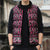 New Zealand Maori Niho Taniwha Sleeveless Puffer Jacket Mawhero Mangopare and Puhoro Pattern - Polynesian Pride