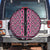 New Zealand Maori Niho Taniwha Spare Tire Cover Mawhero Mangopare and Puhoro Pattern