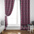New Zealand Maori Niho Taniwha Window Curtain Mawhero Mangopare and Puhoro Pattern