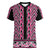 New Zealand Maori Niho Taniwha Women V-Neck T-Shirt Mawhero Mangopare and Puhoro Pattern