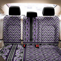 New Zealand Maori Niho Taniwha Back Car Seat Cover Waiporopo Mangopare and Puhoro Pattern