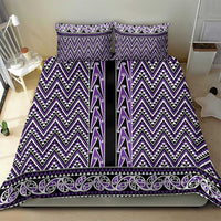 New Zealand Maori Niho Taniwha Bedding Set Waiporopo Mangopare and Puhoro Pattern