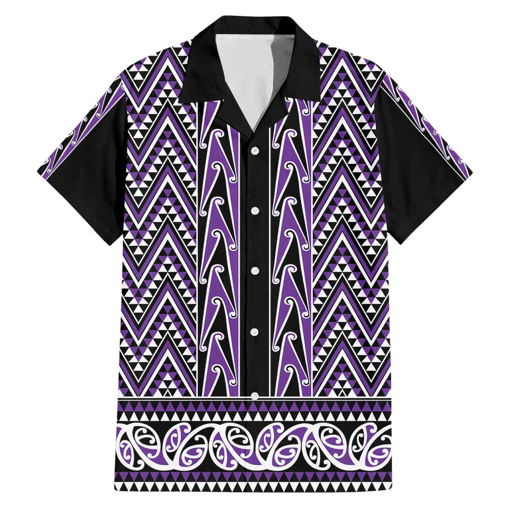 New Zealand Maori Niho Taniwha Family Matching Mermaid Dress and Hawaiian Shirt Waiporopo Mangopare and Puhoro Pattern