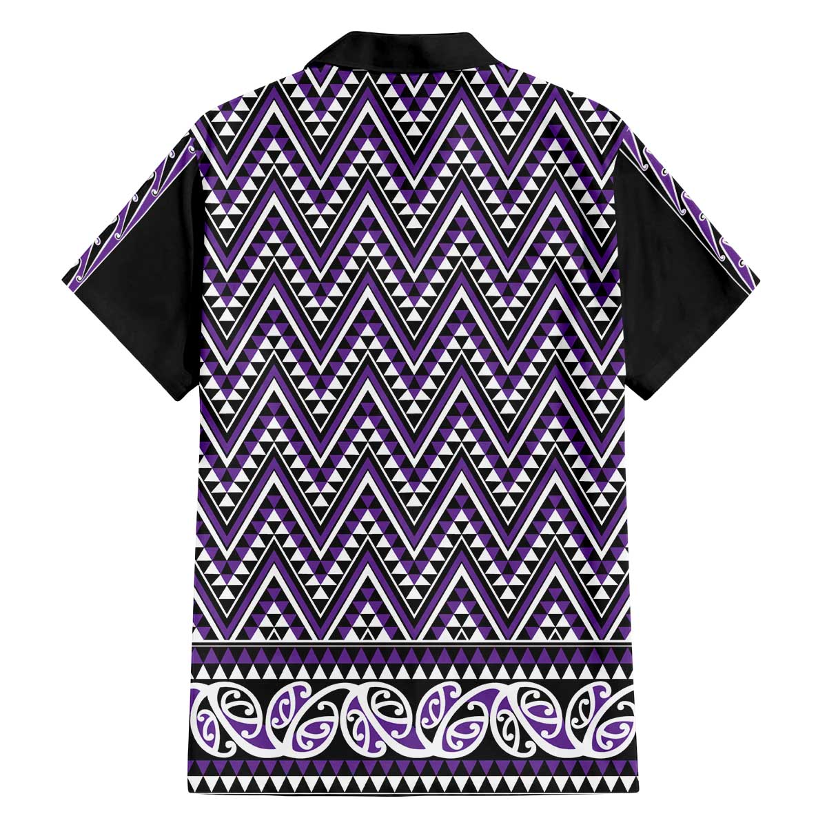New Zealand Maori Niho Taniwha Family Matching Off The Shoulder Long Sleeve Dress and Hawaiian Shirt Waiporopo Mangopare and Puhoro Pattern