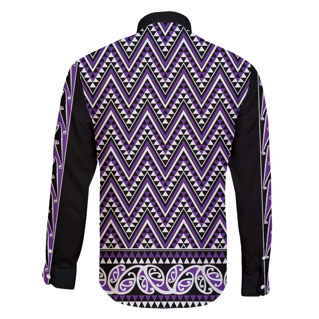 New Zealand Maori Niho Taniwha Family Matching Summer Maxi Dress and Hawaiian Shirt Waiporopo Mangopare and Puhoro Pattern LT9 - Polynesian Pride