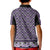 New Zealand Maori Niho Taniwha Kid Polo Shirt Waiporopo Mangopare and Puhoro Pattern