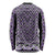 New Zealand Maori Niho Taniwha Long Sleeve Shirt Waiporopo Mangopare and Puhoro Pattern