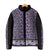 New Zealand Maori Niho Taniwha Padded Jacket Waiporopo Mangopare and Puhoro Pattern - Polynesian Pride