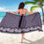 New Zealand Maori Niho Taniwha Sarong Waiporopo Mangopare and Puhoro Pattern