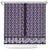 New Zealand Maori Niho Taniwha Shower Curtain Waiporopo Mangopare and Puhoro Pattern