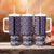 New Zealand Maori Niho Taniwha Tumbler With Handle Waiporopo Mangopare and Puhoro Pattern
