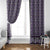 New Zealand Maori Niho Taniwha Window Curtain Waiporopo Mangopare and Puhoro Pattern