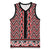 New Zealand Maori Niho Taniwha Basketball Jersey Whero Mangopare and Puhoro Pattern - Polynesian Pride