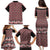 New Zealand Maori Niho Taniwha Family Matching Puletasi and Hawaiian Shirt Whero Mangopare and Puhoro Pattern
