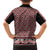 New Zealand Maori Niho Taniwha Family Matching Short Sleeve Bodycon Dress and Hawaiian Shirt Whero Mangopare and Puhoro Pattern