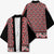 New Zealand Maori Niho Taniwha Kimono Whero Mangopare and Puhoro Pattern - Polynesian Pride