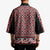 New Zealand Maori Niho Taniwha Kimono Whero Mangopare and Puhoro Pattern - Polynesian Pride