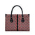 New Zealand Maori Niho Taniwha Leather Bag Whero Mangopare and Puhoro Pattern - Polynesian Pride