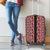 New Zealand Maori Niho Taniwha Luggage Cover Whero Mangopare and Puhoro Pattern
