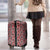 New Zealand Maori Niho Taniwha Luggage Cover Whero Mangopare and Puhoro Pattern