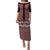 New Zealand Maori Niho Taniwha Puletasi Whero Mangopare and Puhoro Pattern