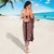 New Zealand Maori Niho Taniwha Sarong Whero Mangopare and Puhoro Pattern